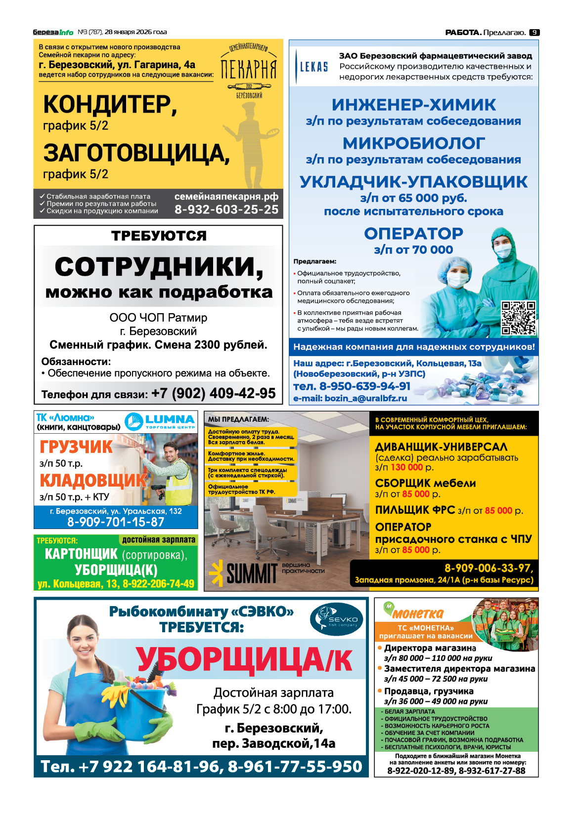 Свежий выпуск БерезаИнфо