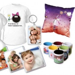 Сувенирная продукция (кружки, футболки, подушки, магниты и другое) с вашим изображением